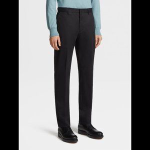 Ermenegildo Zenga Men's Black Cotton Pants Sz 40 / 42 XXL Zenga sz 58  N…